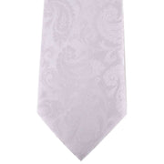 White Paisley Tie