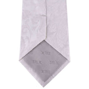 White Paisley Tie