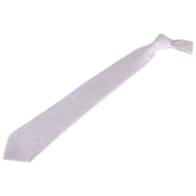 White Paisley Tie