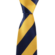 Yellow Thick Striped Tie